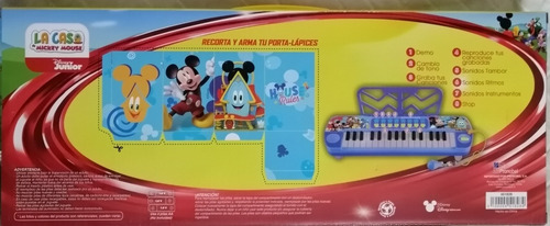 Imagen 2 de 2 de Organo Musical Con Microfono Mickey - Disney