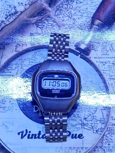 Reloj Orient Digital 70s Vintage 