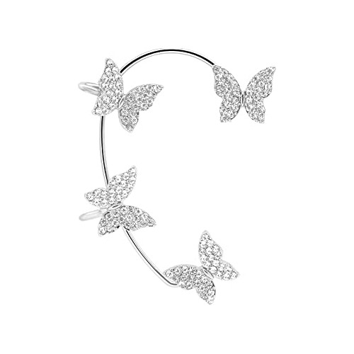 Aretes De Mariposa De Circonita Para Mujeres