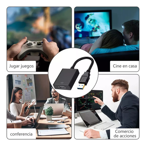 Adaptador Usb 3.0 Para Hdmi Full Hd 1080p