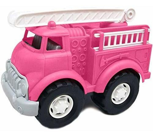 Vehiculo De Juguete - Big Plastic Toy Fire Truck For Toddler