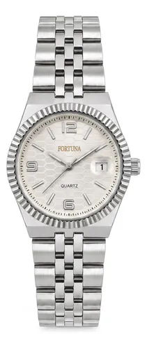 Relogio De Pulso Masculino Fortuna Quartz Minimalista Luxo