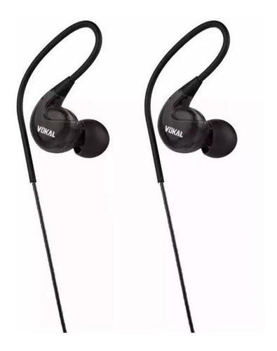 Fone De Ouvido In-ear Vokal E40 Vermelho