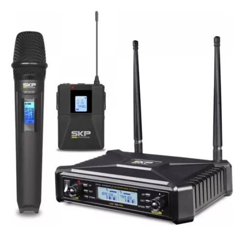 Micrófono Inalámbrico De Mano, Cintillo, Solapa Uhf-700pro