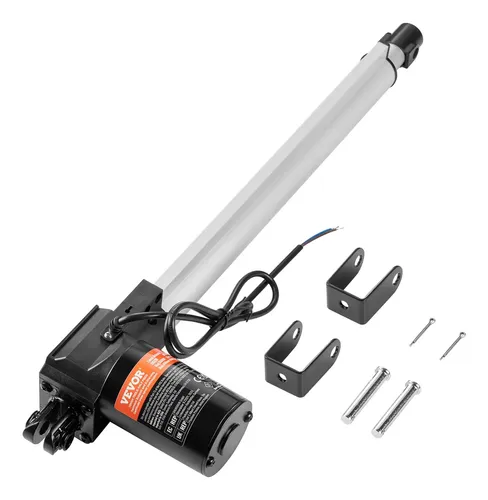 Actuador Lineal Eléctrico De 12V – 6000N De Fuerza, 500mm De Recorrido, Ideal Para Ajustar Sillones, Mesas, TV O Puertas
