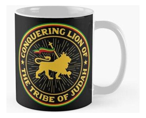 Taza Rastafari Rasta León De Judá Calidad Premium