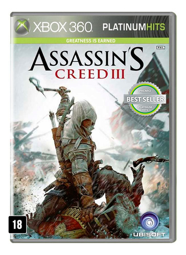 Assassin's Creed Iii Platinum Hits Xbox 360 Midia Fisica