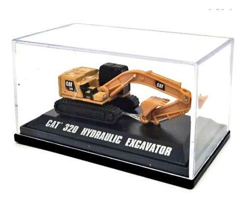 Set 3 Maquinas Construcción Cat De 4 A 5 Cm. Metal Y Pvc.