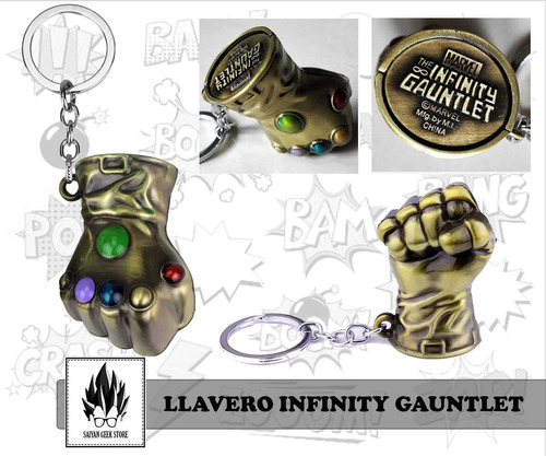 Llaveros Guantelete Del Infinito - Avengers Infinity War