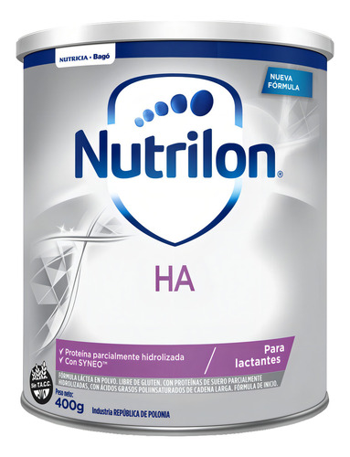 Leche En Polvo Nutrilon Ha 400g