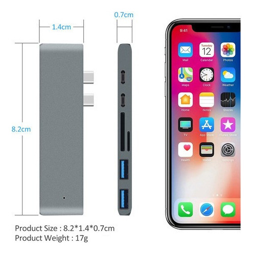 Adaptador Mosible-c 4k Usb 3.0 Para Macbook Pro/air 2020