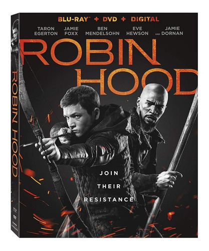 Blu-ray + Dvd Robin Hood (2018)