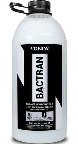 Limpador Bactericida Higienizador Bactran Vonixx 3l Estofado
