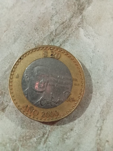 Una Moneda De 20 De Octavio Paz 