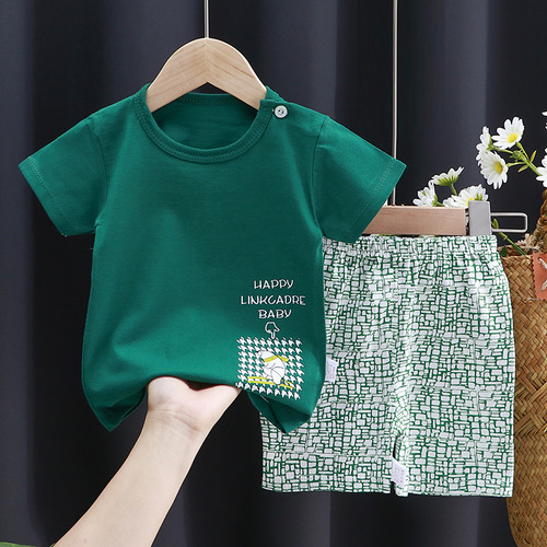 Conjunto De Ropa De Bebé Unisex Con Mangas Cortas