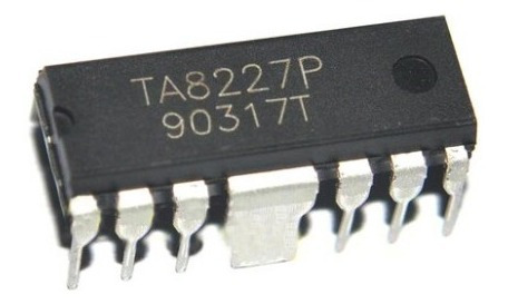 Circuito Integrado Ta8227p Low Frequency Power Amplifier