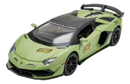 Modelo De Coche Deportivo De Aleación Lambo Svj 63 1:24