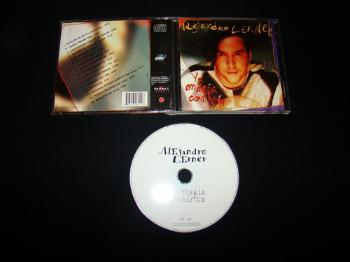 Alejandro Lerner La Magia Continua 2000 Argentina Cd Nm+