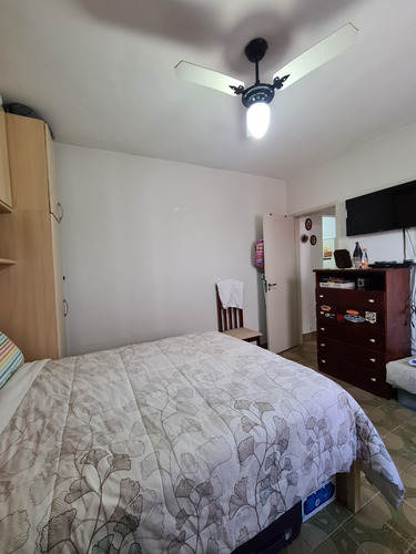 Imagem 10 de 11 de Apartamento 1 Dormitório - Canto Do Forte- Ams322