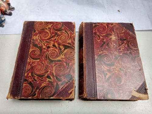 Libros En Alemán. Empastado Yñ. Antiguo (Usado)