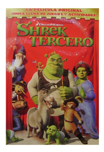 Película Dvd Shrek Tercero - Dreamworks (2007) Original 
