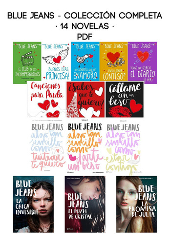 Blue Jeans - Colección Completa · 14 Novelas