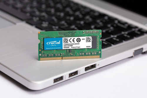 Computadora Portátil Crucial Ram 4 Gb Ddr3 1600 Mhz Cl11