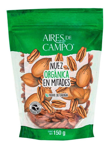Nuez Aires De Campo En Mitades Orgánica 150g