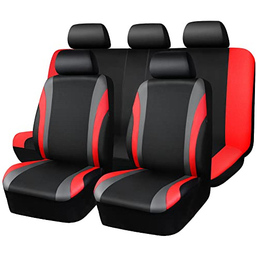 Fundas De Asiento De Coche De Cuero Line Rider Ajuste U...