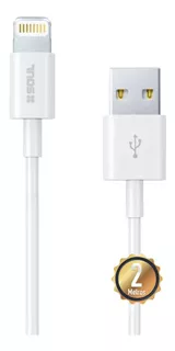 Cable Usb Cargador Largo 2m Para iPhone 5 6 7 8 Plus X Xr Xs