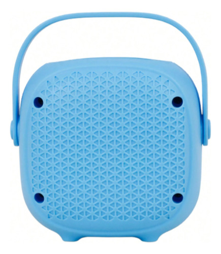 Mini Parlante Bluetooth Portátil Recargable Luces Led Fm Verde