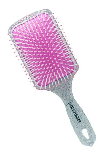 comprar Escova De Cabelo Raquete Nylon Glitter Marco Boni