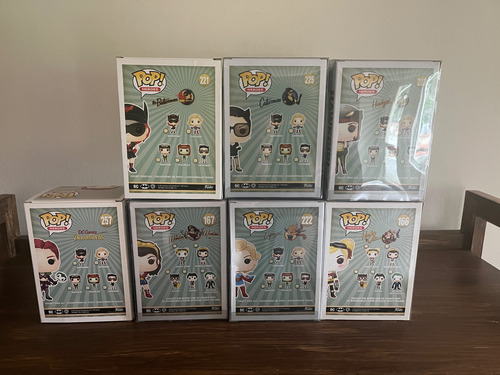 Funko Pop Bombshells 7 Figuras Set Sepia Chase Hot Topic (Usado)