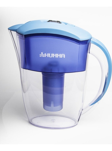 Jarra Purificadora Humma Tulip - 2,4 Litros + 2 Filtros Color Turquesa