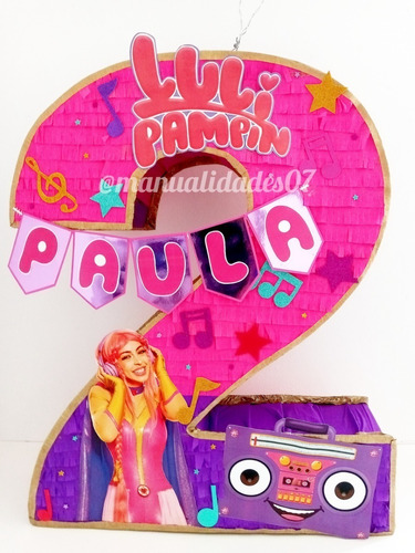Piñata De Número 2 De Luli Pampin