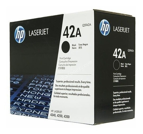 Toner Original Hp Q5942a 42a P4250 P4350