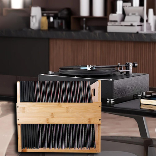 Soporte Para Almacenamiento De Discos De Vinilo, Soporte