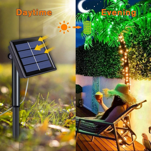 Imagen 8 de 10 de Blinks Blinks Decoración Navideña Solar 30 Metros (6* 5 M)
