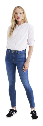 Jeans Mujer Mid Rise Skinny Fit Azul Dockers 52794-0064