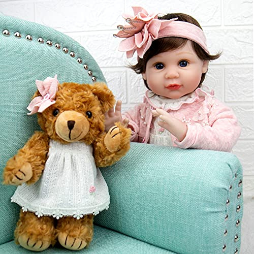 Milidool Muñeca Bebé Reborn Niña, 22 Pulgadas Realista