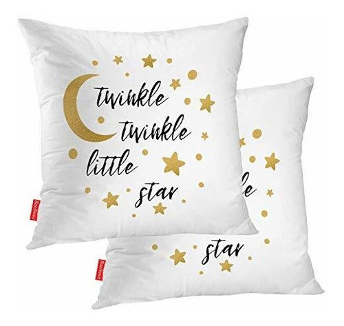 Baonews Lindas Fundas De Almohada, Twinkle Twinkle Little St