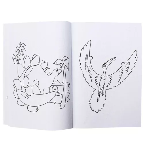 Livro De 365 Desenhos Para Colorir Dinossauros Todo Livro – Ref.: 1160508 -  CasaDaArte