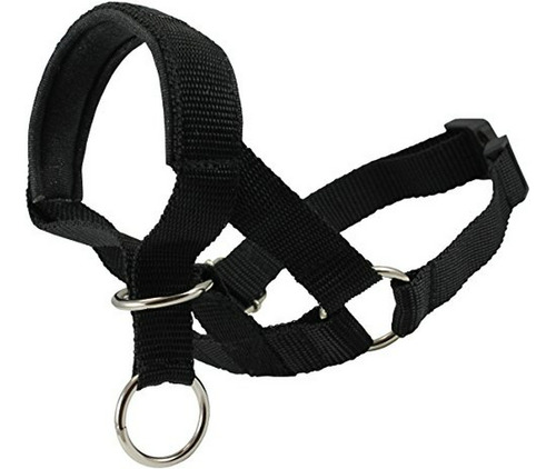 Collar Principal Perro Negro Halter (m 8.25inch10.25inch Hoc