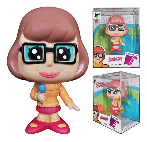 Boneco Velma Scooby-doo Fandombox Brinquedo Articulado Com