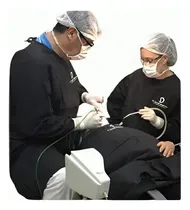 Comprar 5 Kit Vestimentas Cirurgia Odontologicas Brim Teci Preto Pe.