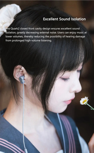Audífonos In-ear Moondrop Quark2 Auriculares Con Mic Type-c