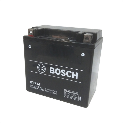 Bateria Gel Bosch Btx14 Ytx14-bs Bmw R 1200 Gs Honda Trx 300