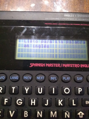 Imagen 2 de 3 de Traductor Franklin Ingles Y Español