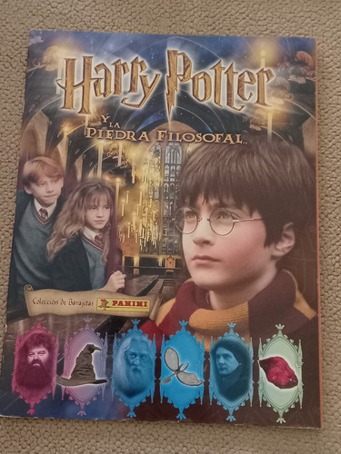 Álbum Panini Harry Potter Y La Piedra Filosofal Completo