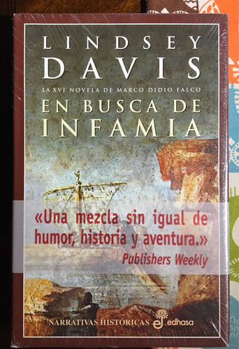 En Busca De Infamia Lindsey Davis Tomo Tapa Dura